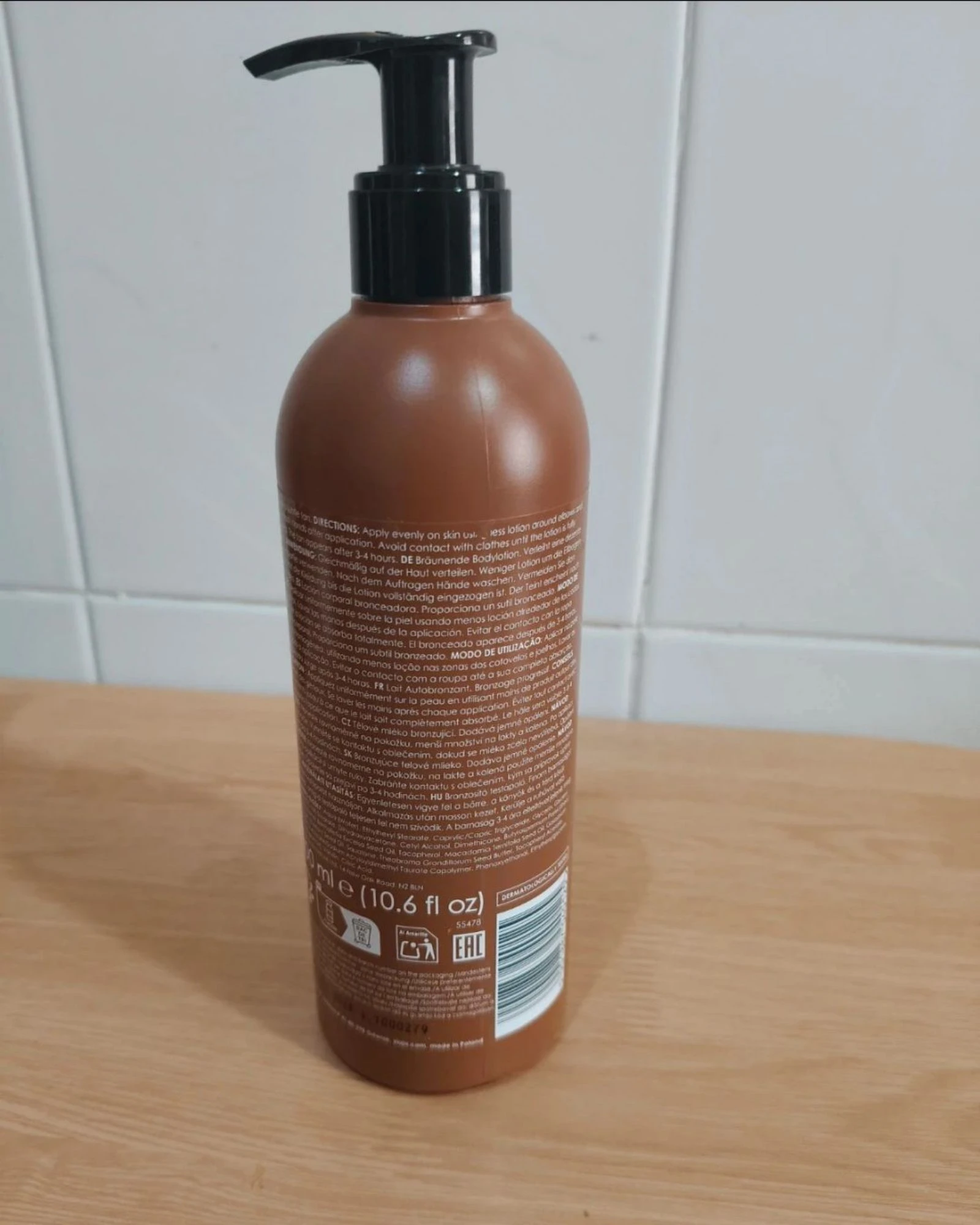 Autobronceador loção corporal bronzeadora Ziaja 300 ML Novo – photo 2